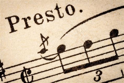 Presto Meaning in Music: Exploring Its Nuances and Significations