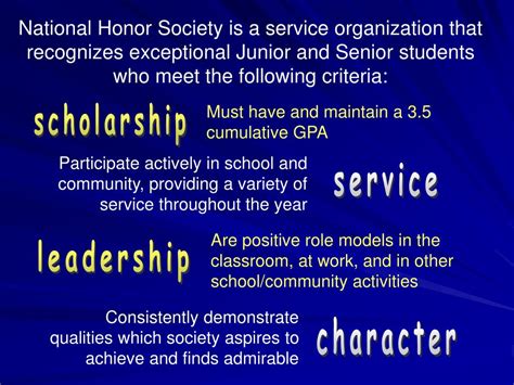 Why I Want to Join National Honor Society: An Insightful Essay